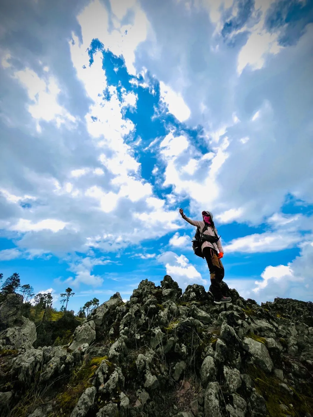 Volcán Chichinautzin — fotografía del documento HMMX
