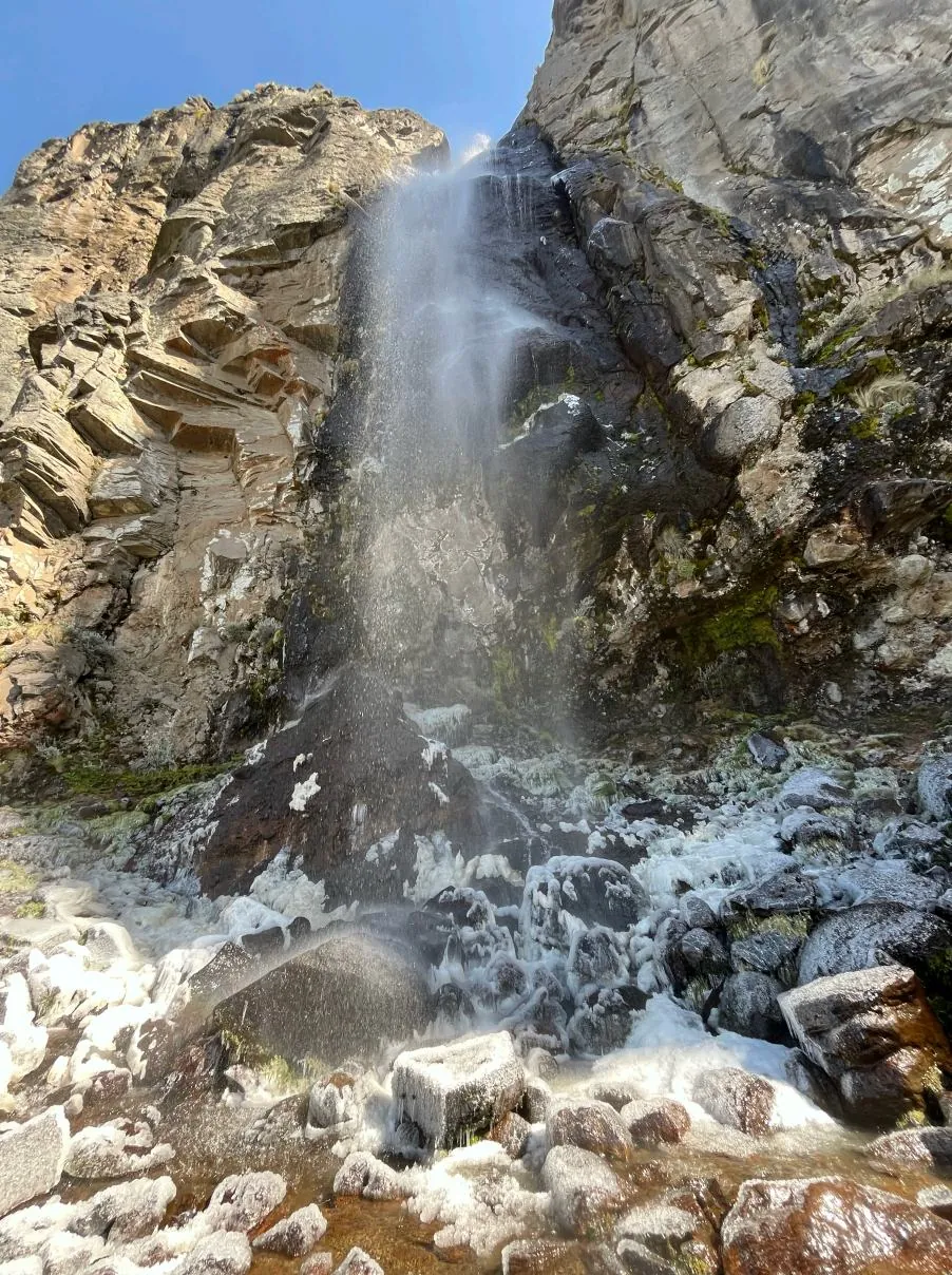 Cascada Milpulco, Iztaccíhuatl