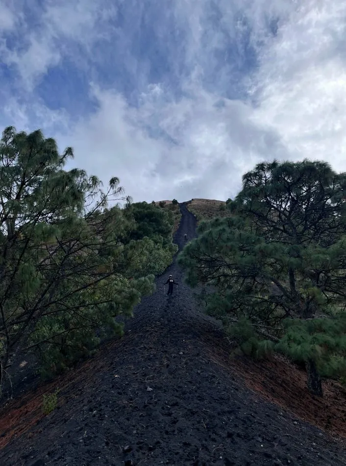 Campamento Volcán Paricutín — fotografía del documento HMMX