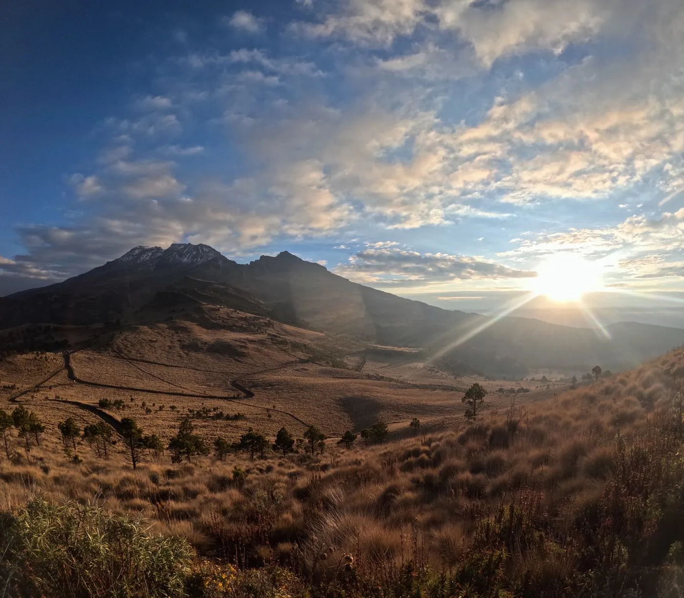 Senderos del Iztaccíhuatl - foto del recorrido