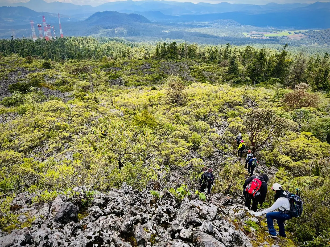 Volcán Chichinautzin — fotografía del documento HMMX