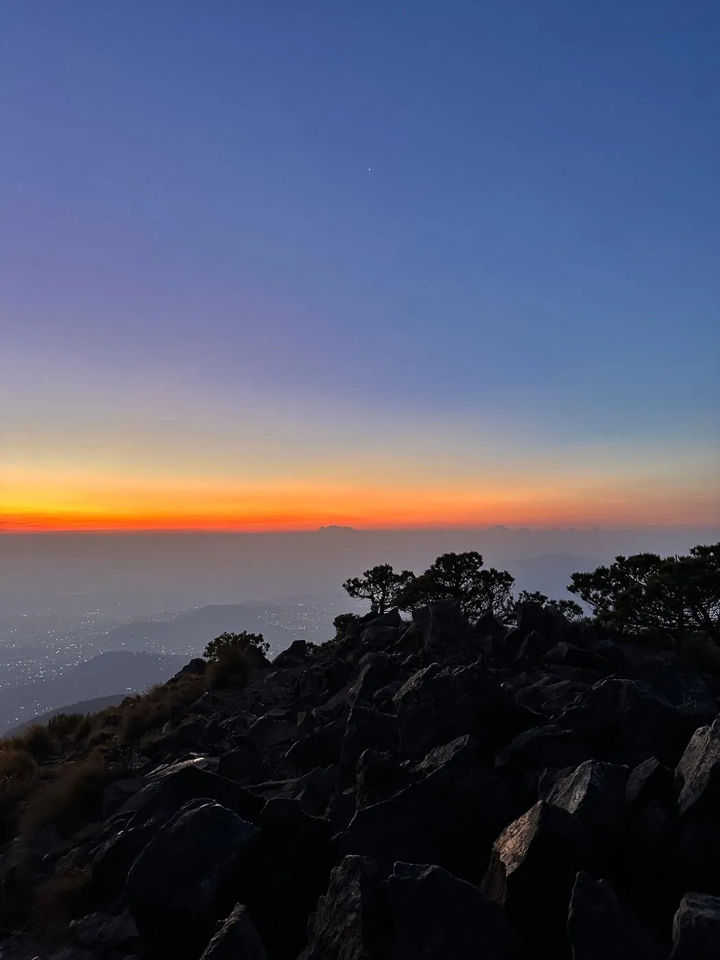 Amanecer en el Pico del Águila