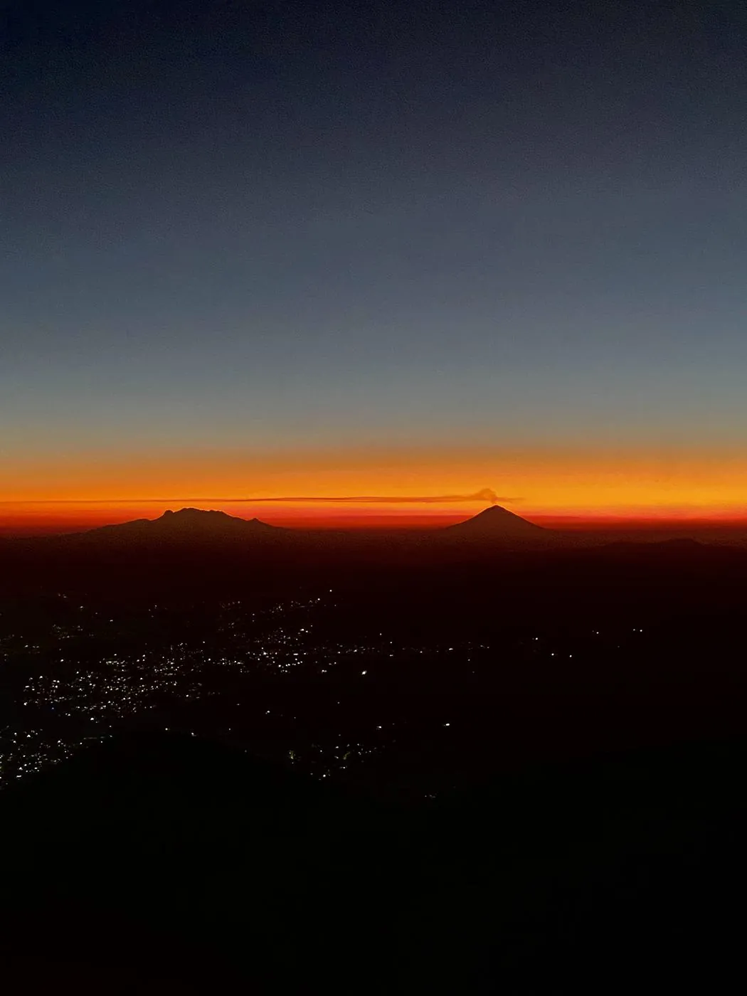 Amanecer en el Pico del Águila