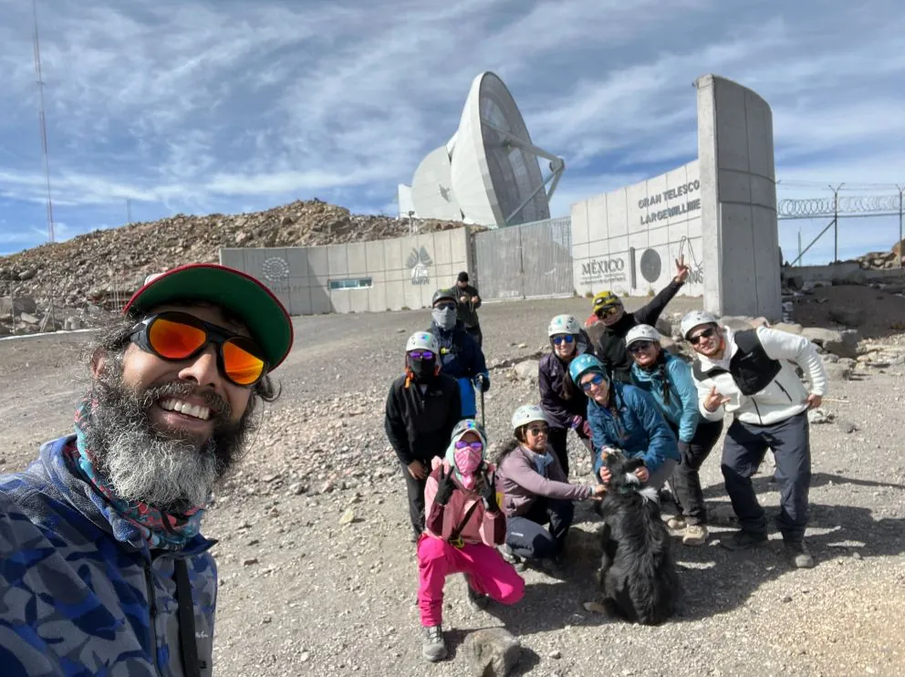 Volcán Sierra Negra — fotografía del documento HMMX