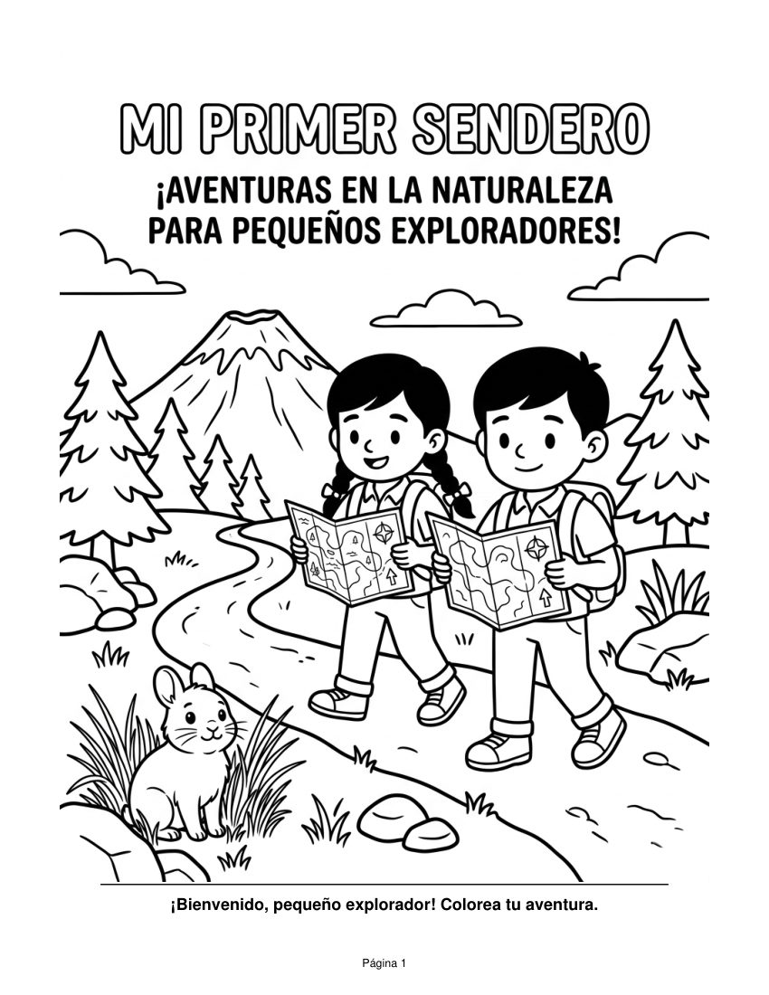 Portada del cuadernillo Mi Primer Sendero